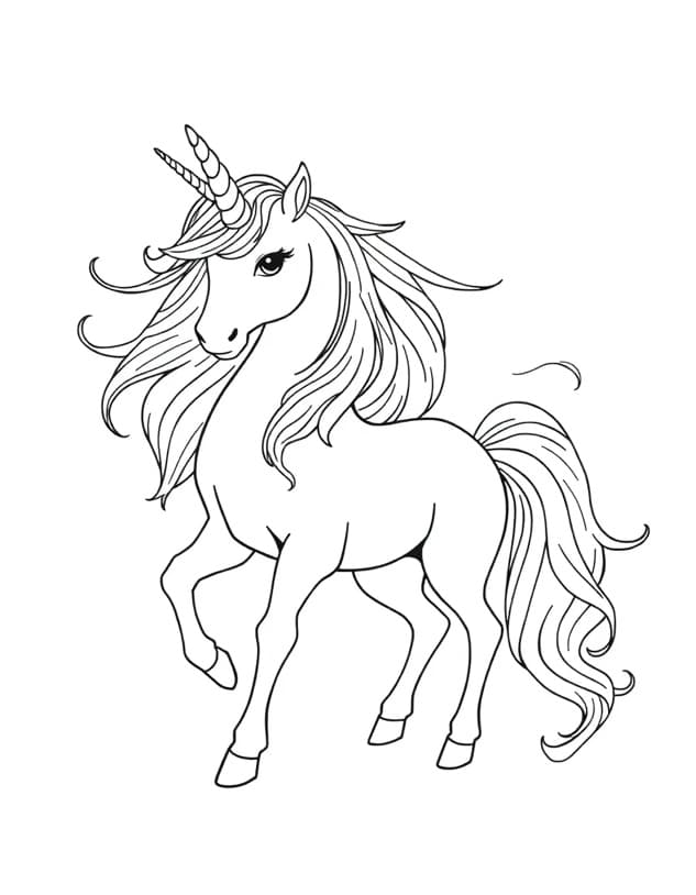 AI Generated Coloring Page 2