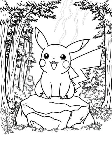 Highlighted AI Coloring Page 4