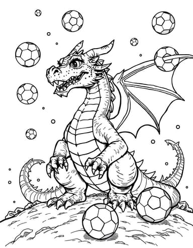 Highlighted AI Coloring Page 6